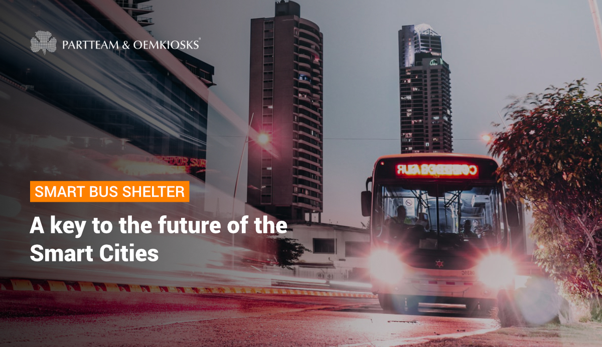 Smart bus shelters, a key to the future of smart cities