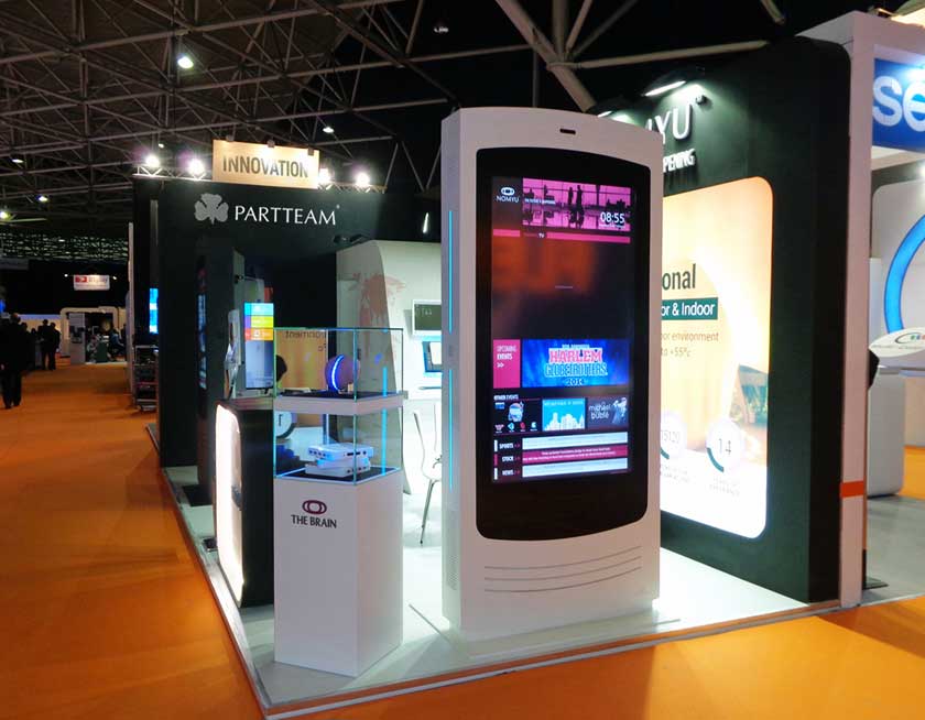PARTTEAM & OEMKIOSKS at ISE 2014 presenting Nomyu