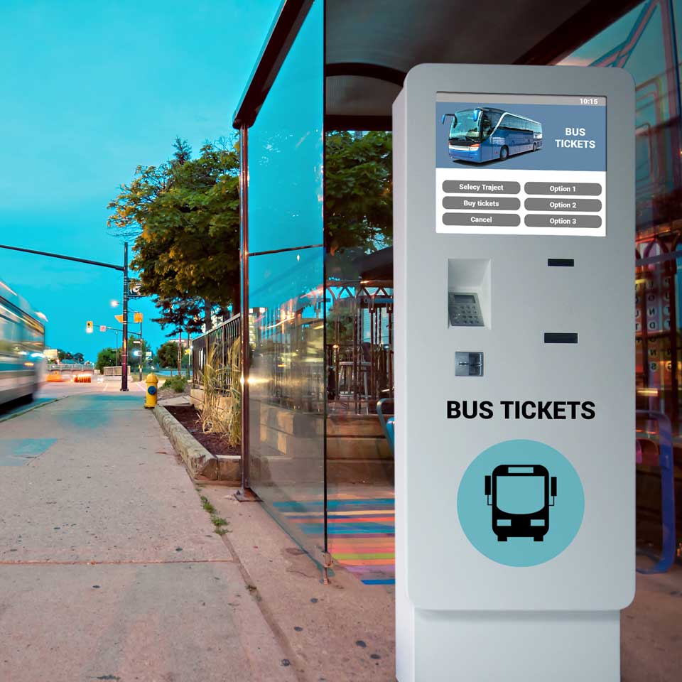 Ticketing and Self-Service Kiosks for Buses