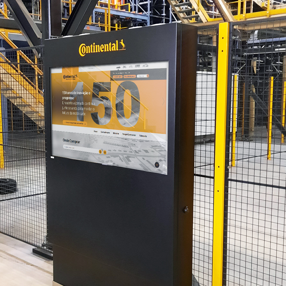 Continental uses TURIN kiosks for industry