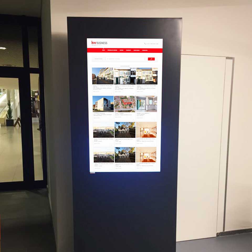 Digital Signage Solution for KW Business Company