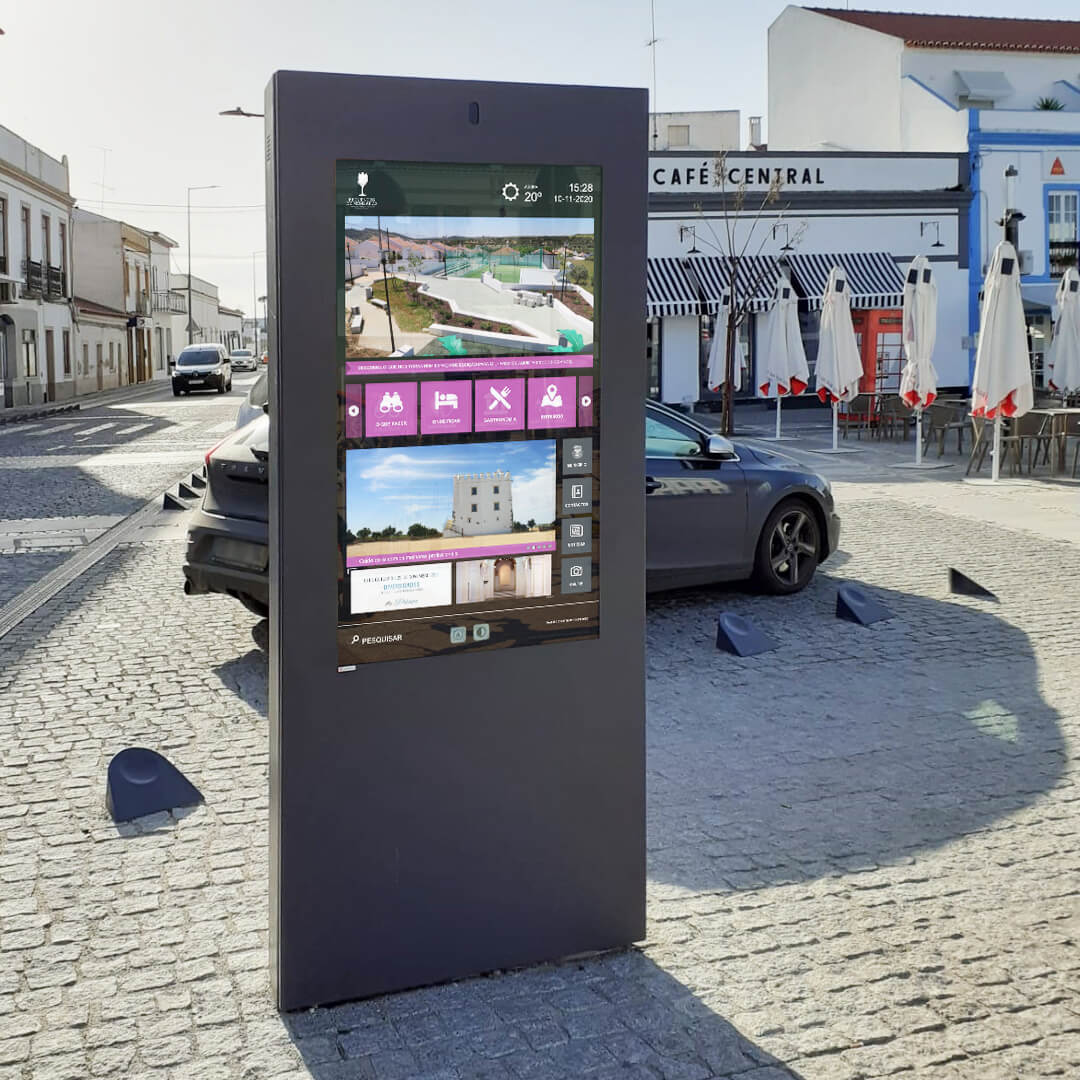 Interactive Digital Billboard PLASMV enriches tourism in Reguengos de Monsaraz