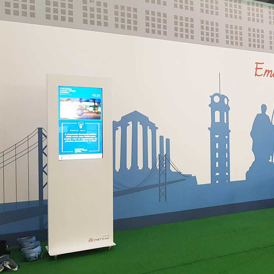 PARTTEAM & OEMKIOSKS at Portugal Smart Cities Summit - Lisbon