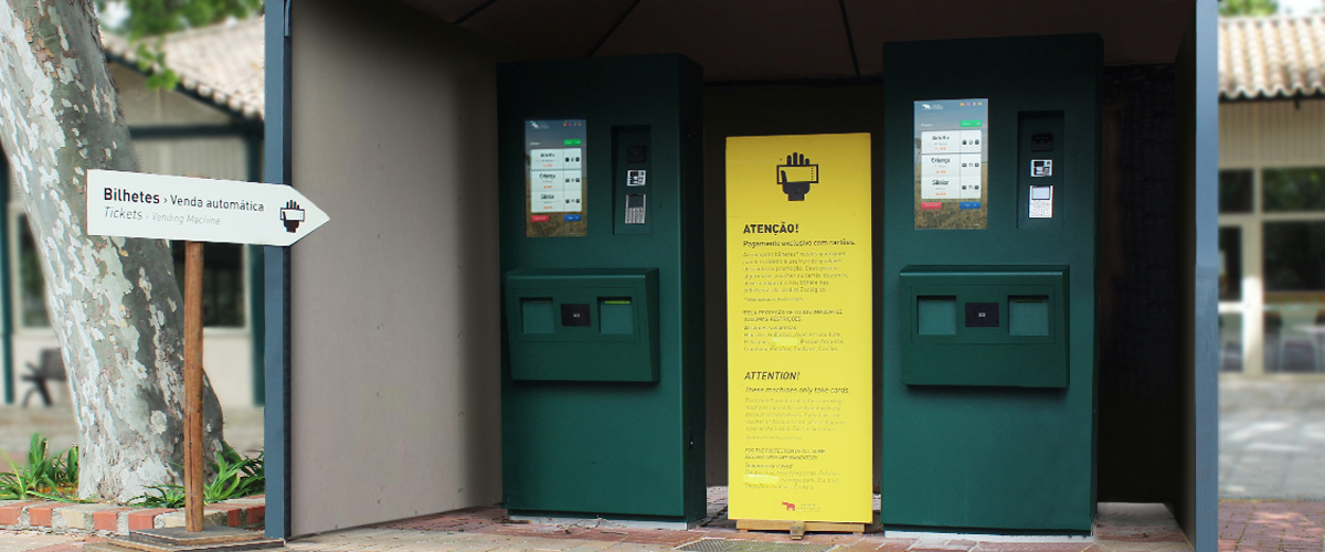 Lisbon Zoo with self-service ticketing kiosks by PARTTEAM & OEMKIOSKS