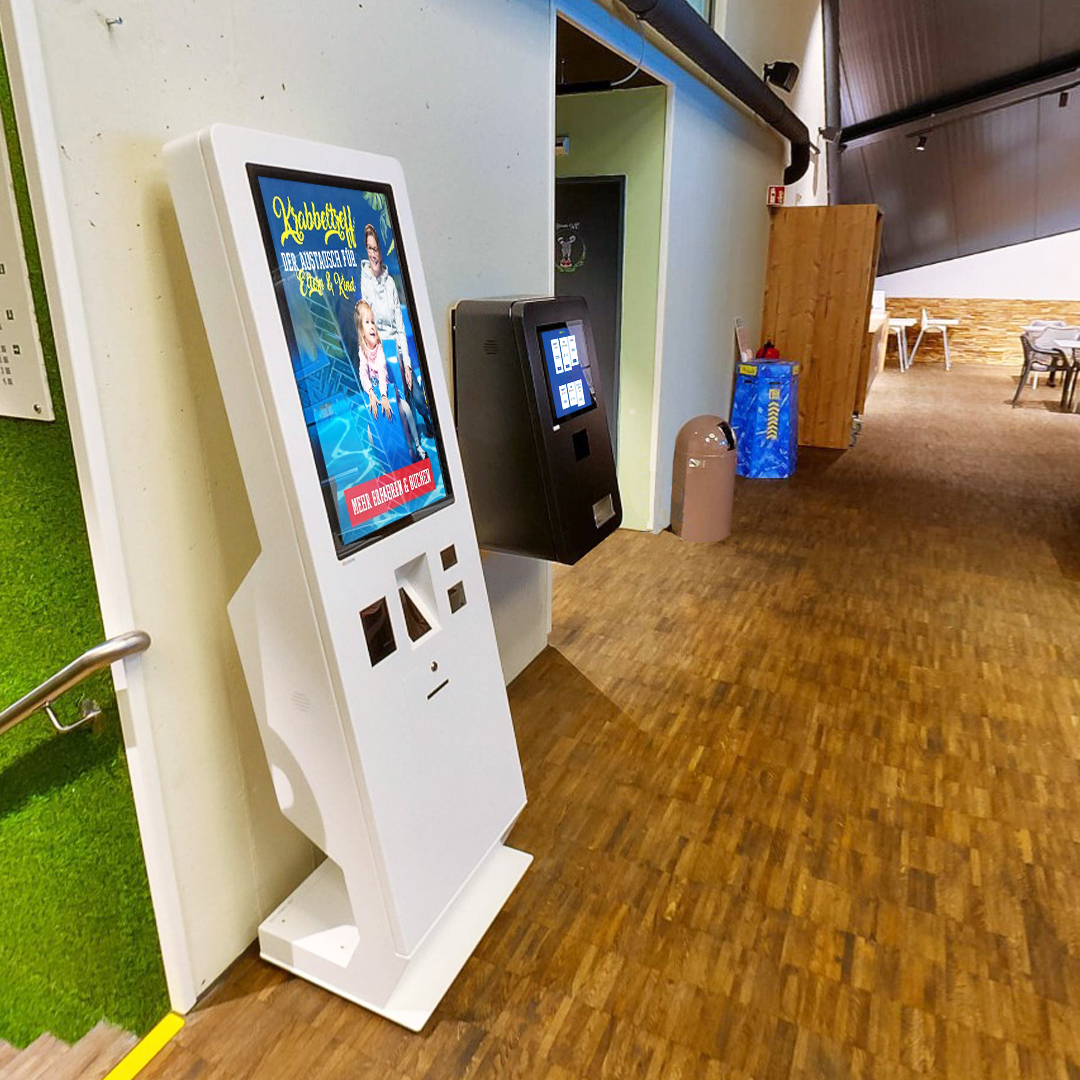 PARTTEAM & OEMKIOSKS Self-Service Payment Kiosks for Kiddy Dome