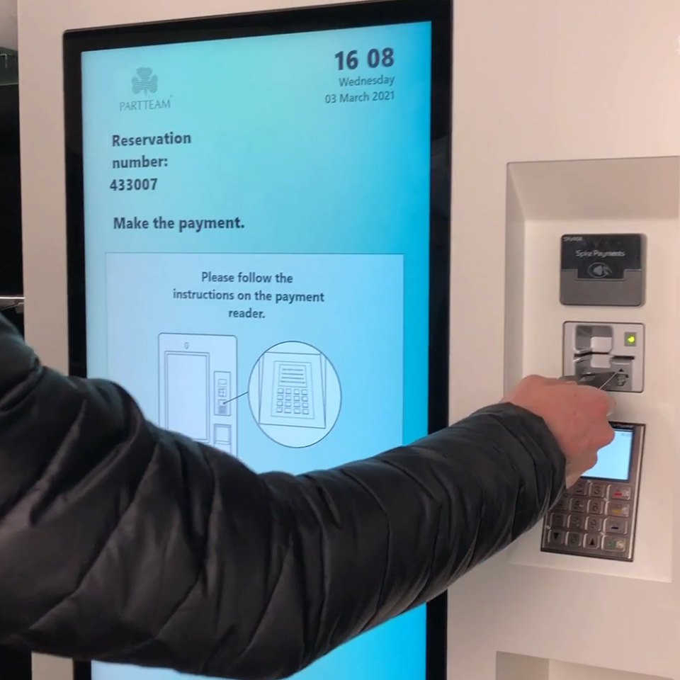 PARTTEAM & OEMKIOSKS Self-Service Kiosks with SALTO System Integration