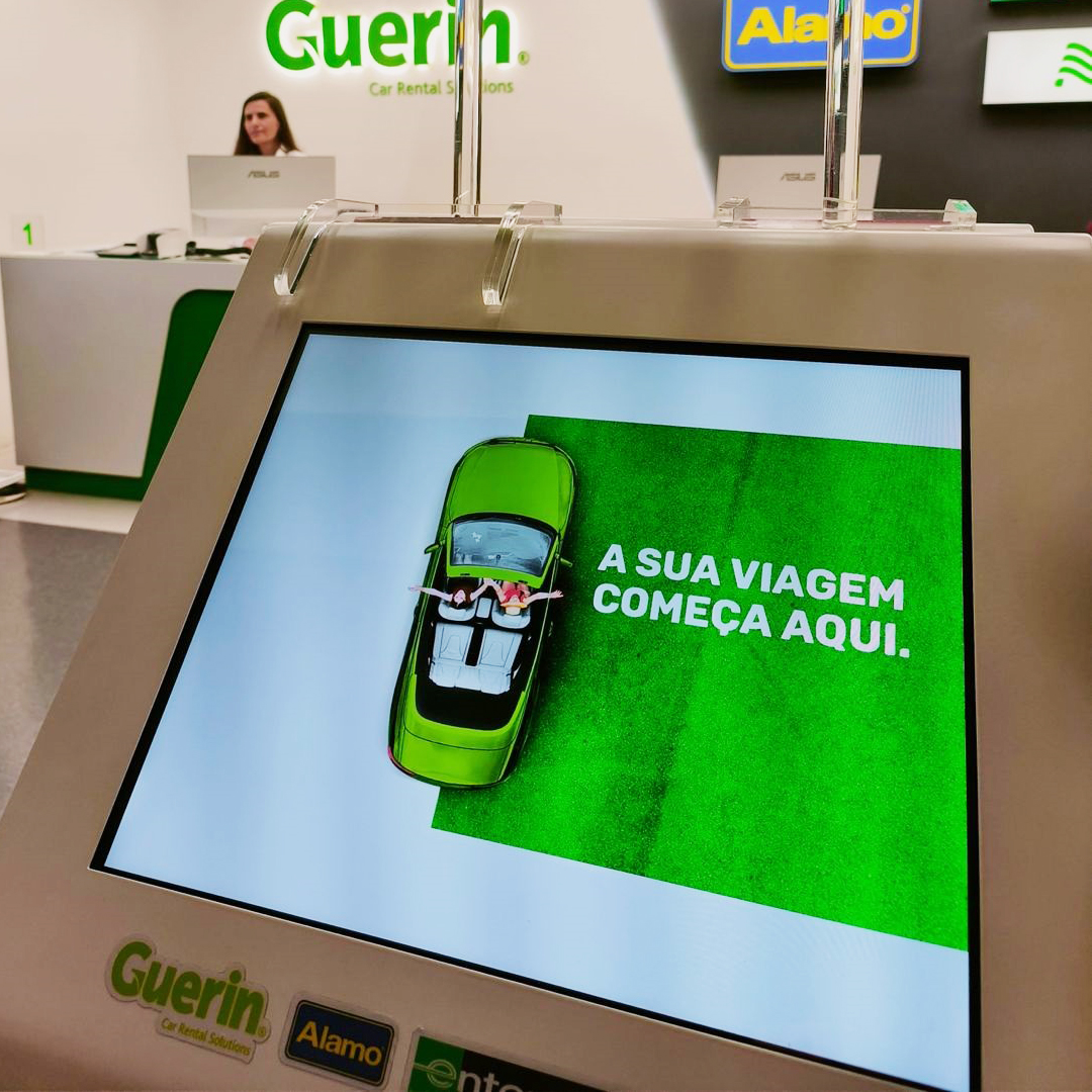 Renting cars at Guerin gets easier with self-service kiosks of PARTTEAM & OEMKIOSKS