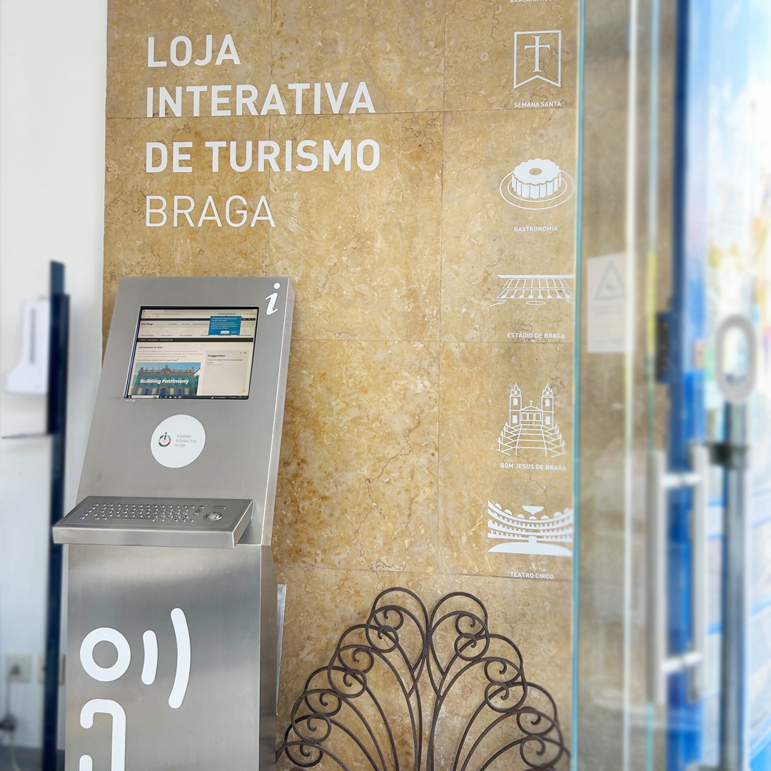 SLIMW Interactive Kiosk by PARTTEAM & OEMKIOSKS at the Service of Braga’s Tourism