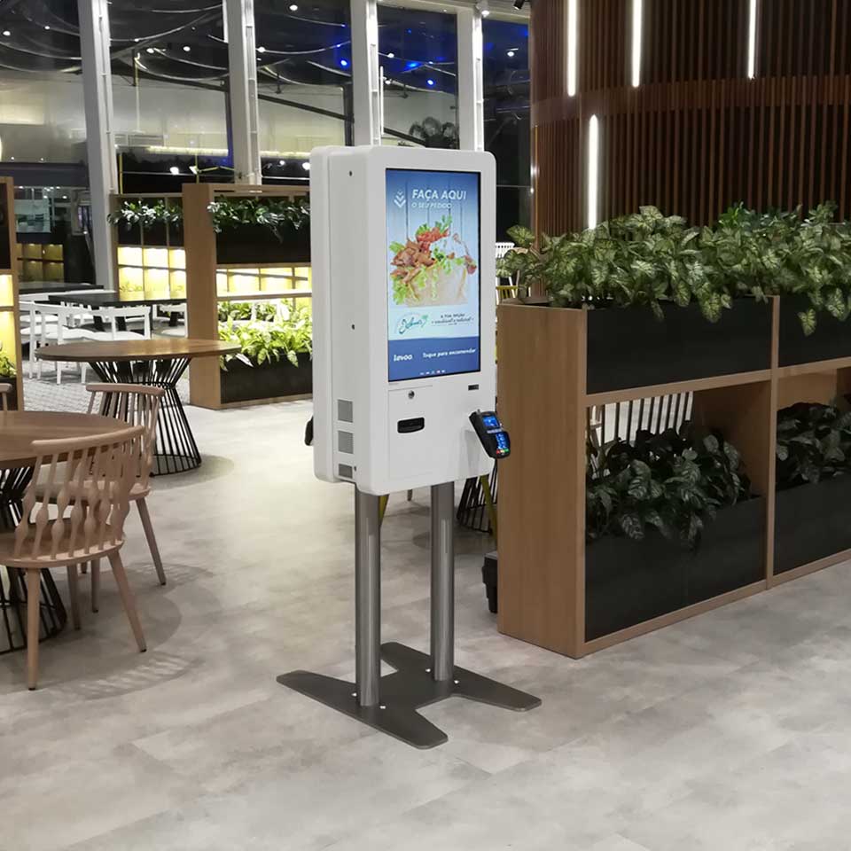 QSR: Self-Service kiosks for restaurant area Dolce Vita Tejo - Lisbon
