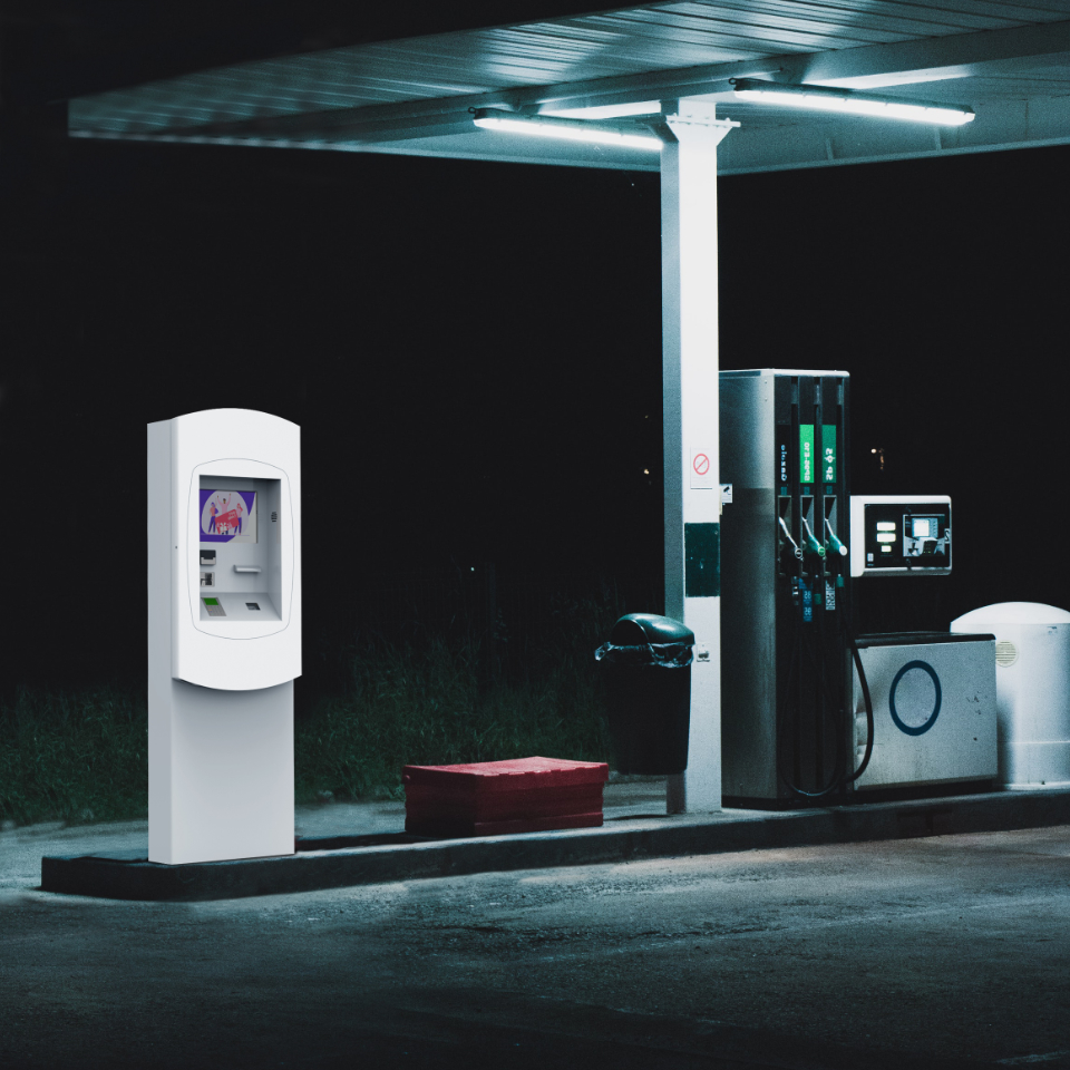 NOMYU STPUMP: The perfect self-service kiosk for payments at gas and service stations