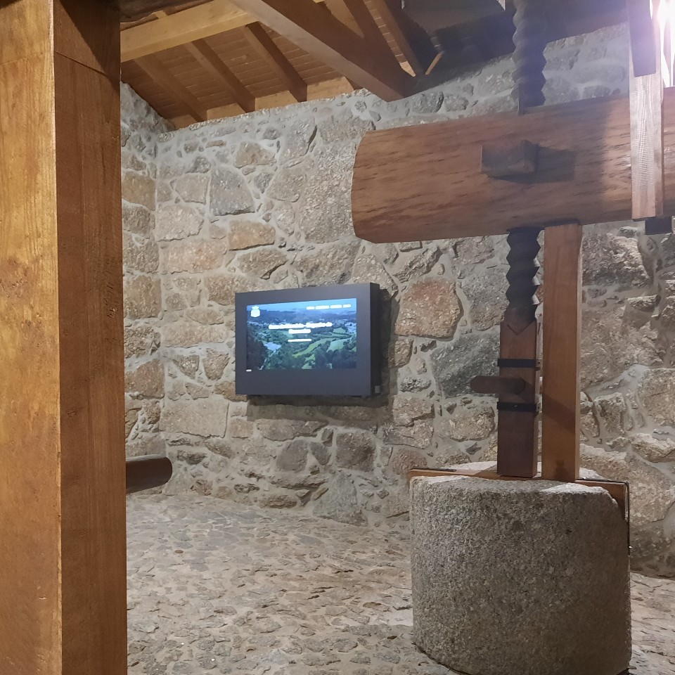 Casa da Memória in Fafe with interactive tourist information kiosk revives memories of the population of Ribeiros