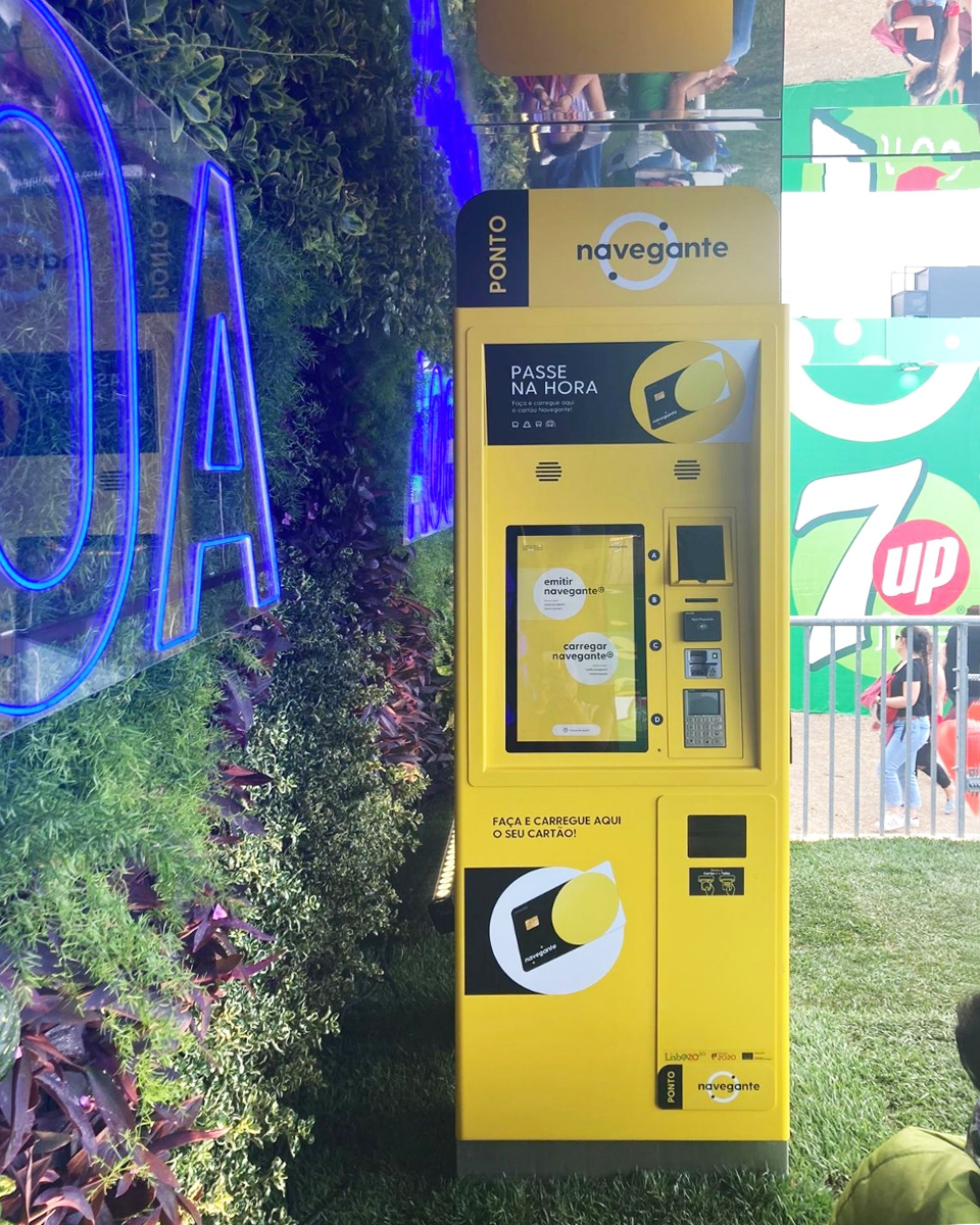 The self-service kiosks produced by PARTTEAM & OEMKIOSKS did not miss the 9th edition of Rock In Rio Lisboa