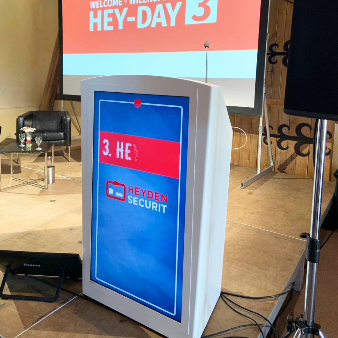 Digital Pulpit by PARTTEAM & OEMKIOSKS at Hey Day event, in Germany