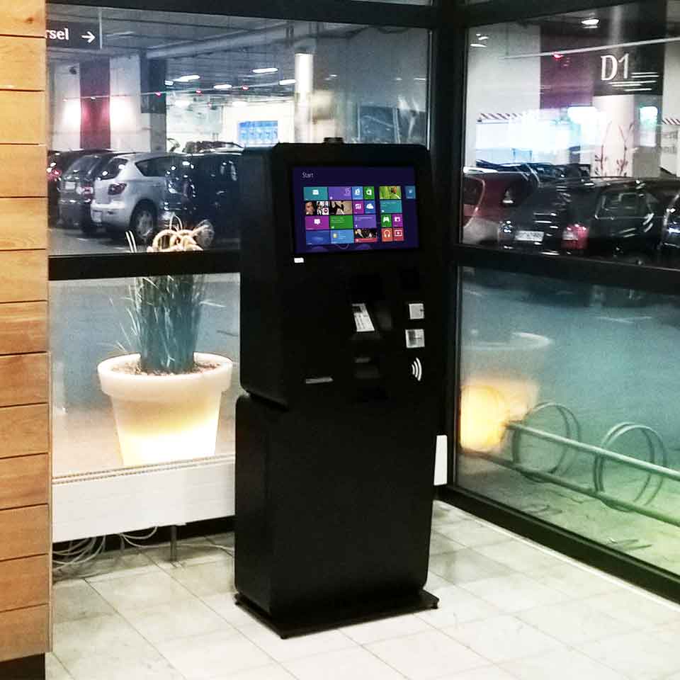 Automatic Payment Kiosks for Shopping in Denmark