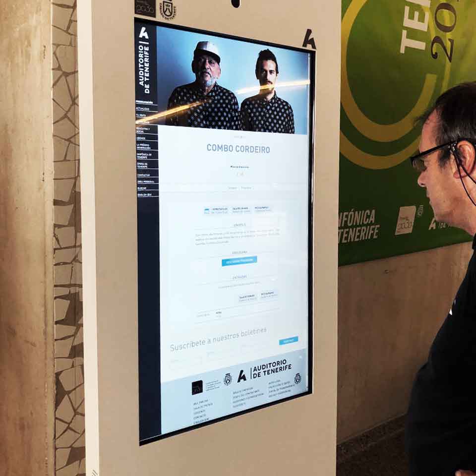 Digital Billboards for Tenerife Auditorium - Spain