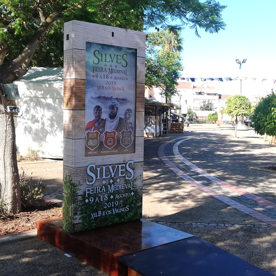 Digital Billboards present at Feira Medieval de Silves