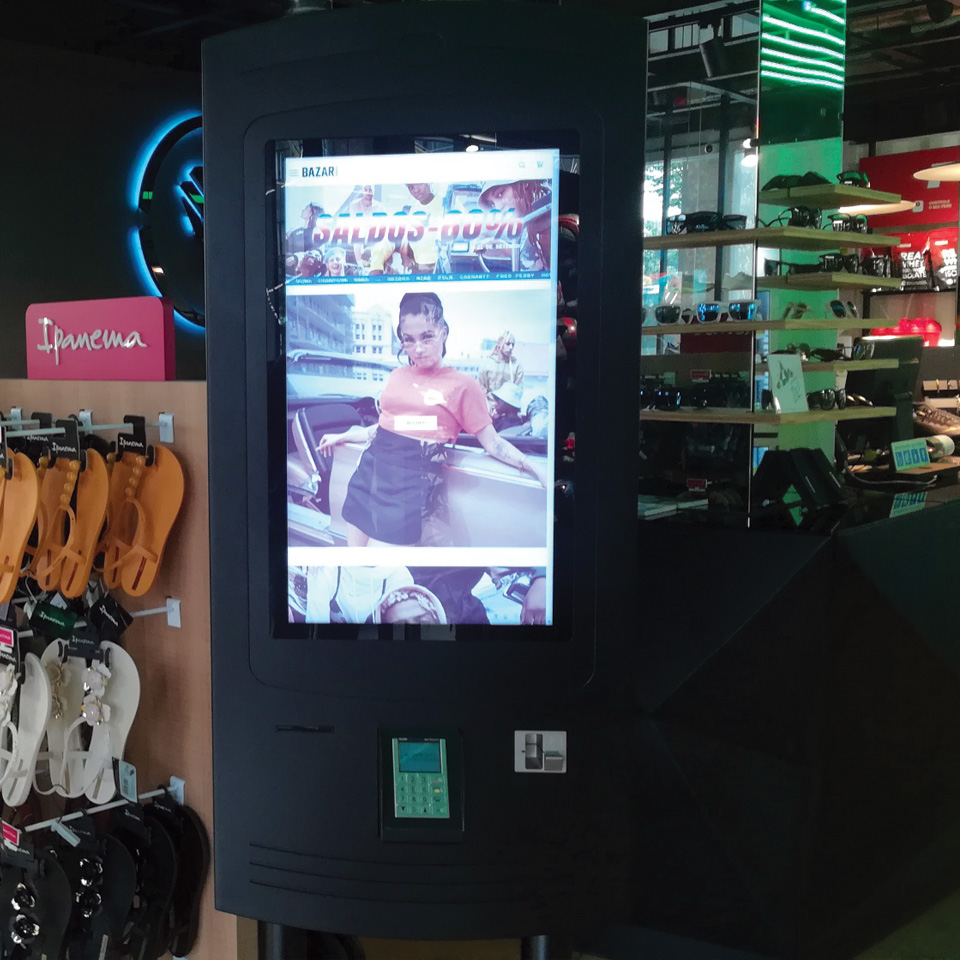 Self-Service Kiosks for Bazar Desportivo store