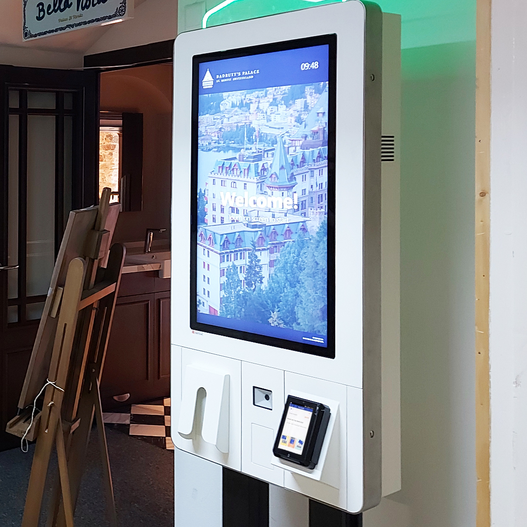 PARTTEAM & OEMKIOSKS Self-Service Kiosks with PAX IM30 Payment Terminals Integration
