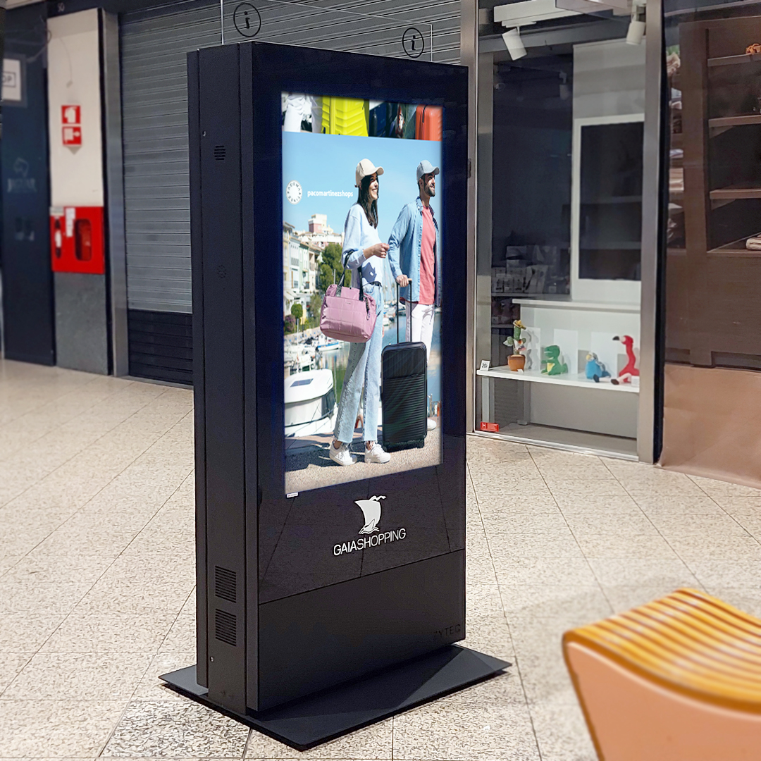 ZYTEC Digital Billboards modernize Gaia Shopping
