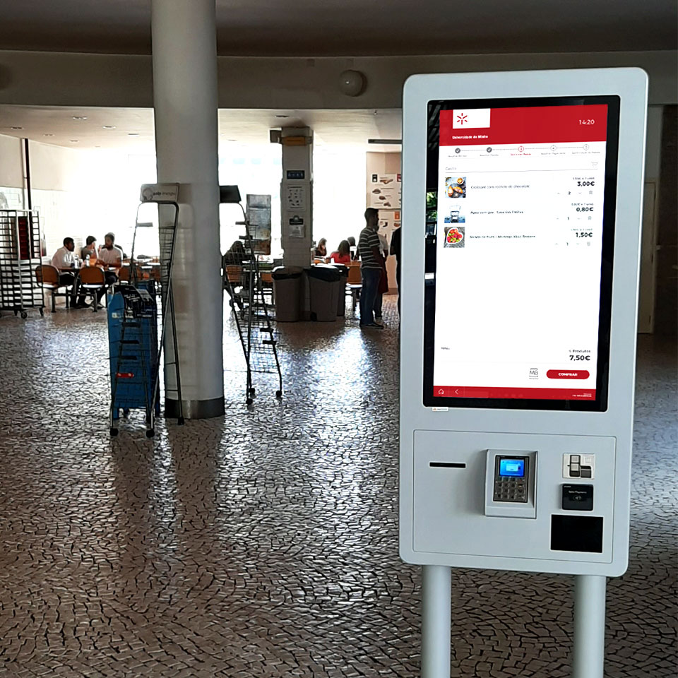 University of Minho: Self-Service catering kiosks for the Social Services
