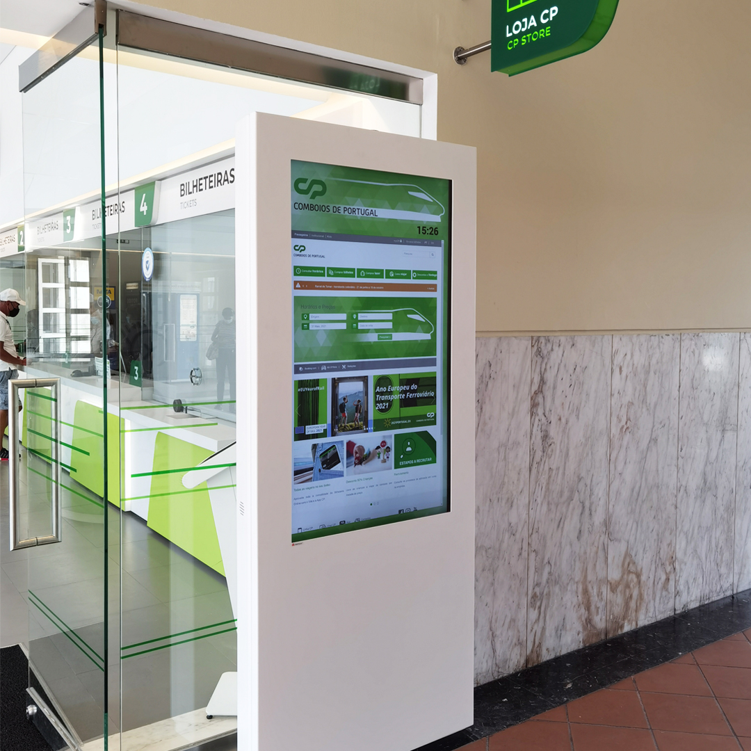 CP from Cascais improves service with PARTTEAM & OEMKIOSKS solutions