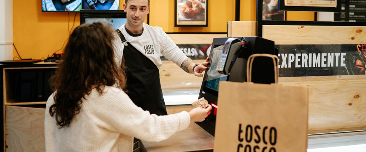 SELFCASHY from PARTTEAM & OEMKIOSKS automates the selfcheckout of Tosco Fosco