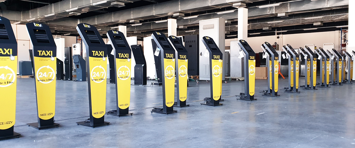 With the self-service kiosks from PARTTEAM & OEMKIOSKS, hailing a cab has never been so simple!