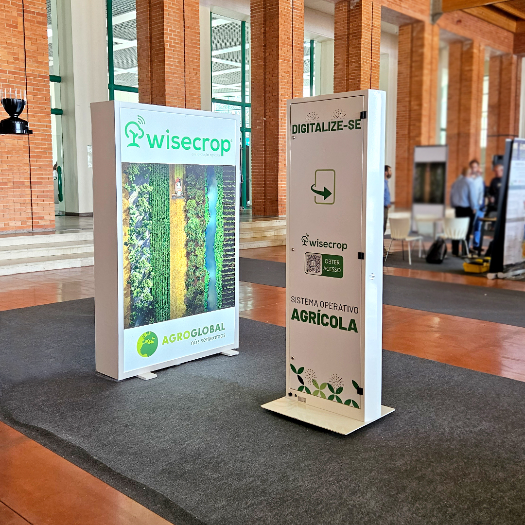 Wisecrop Company Promotes Solutions at Agroglobal 2023 with PLASMV Digital Billboard and YPortal Software from PARTTEAM & OEMKIOSKS