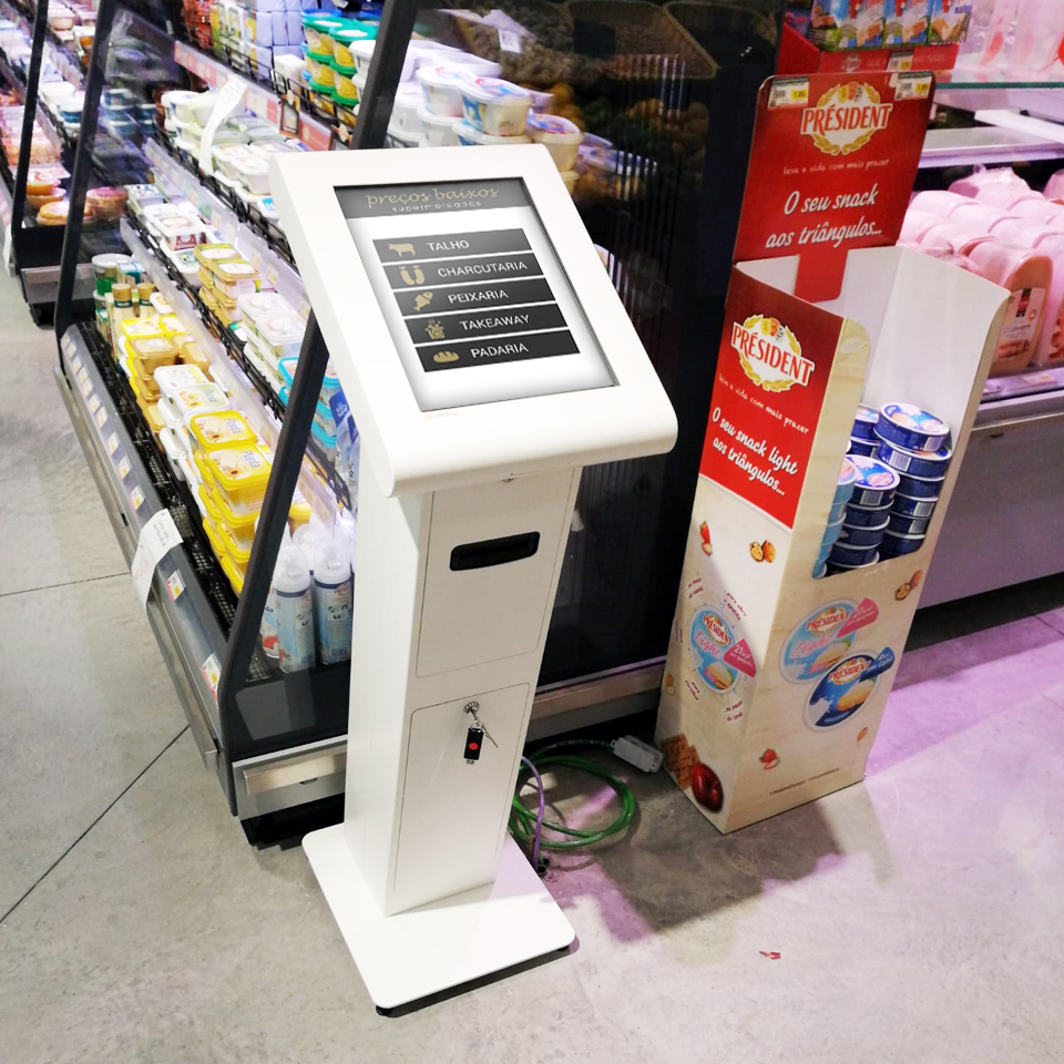 Supermercado Preços Baixos requalifies service with QMAGINE queue management system