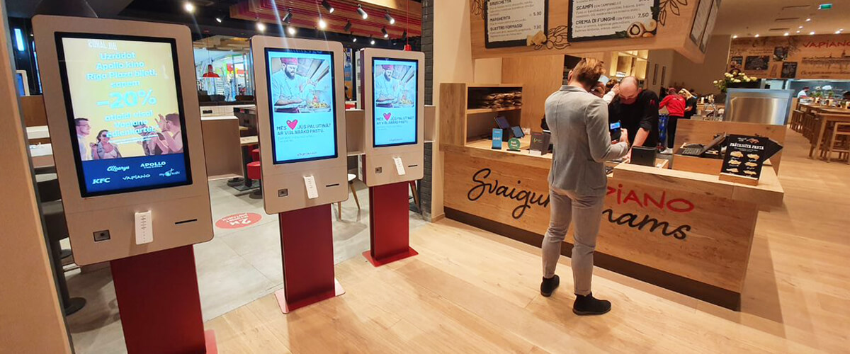 PARTTEAM & OEMKIOSKS contributes to modernization of Vapiano restaurant chain with self-service kiosks