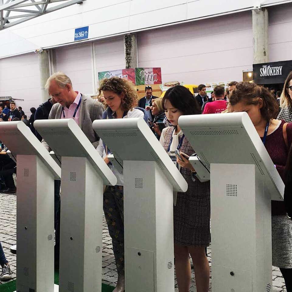 Self-service kiosks of PARTTEAM & OEMKIOSKS are on the WEB SUMMIT 2018