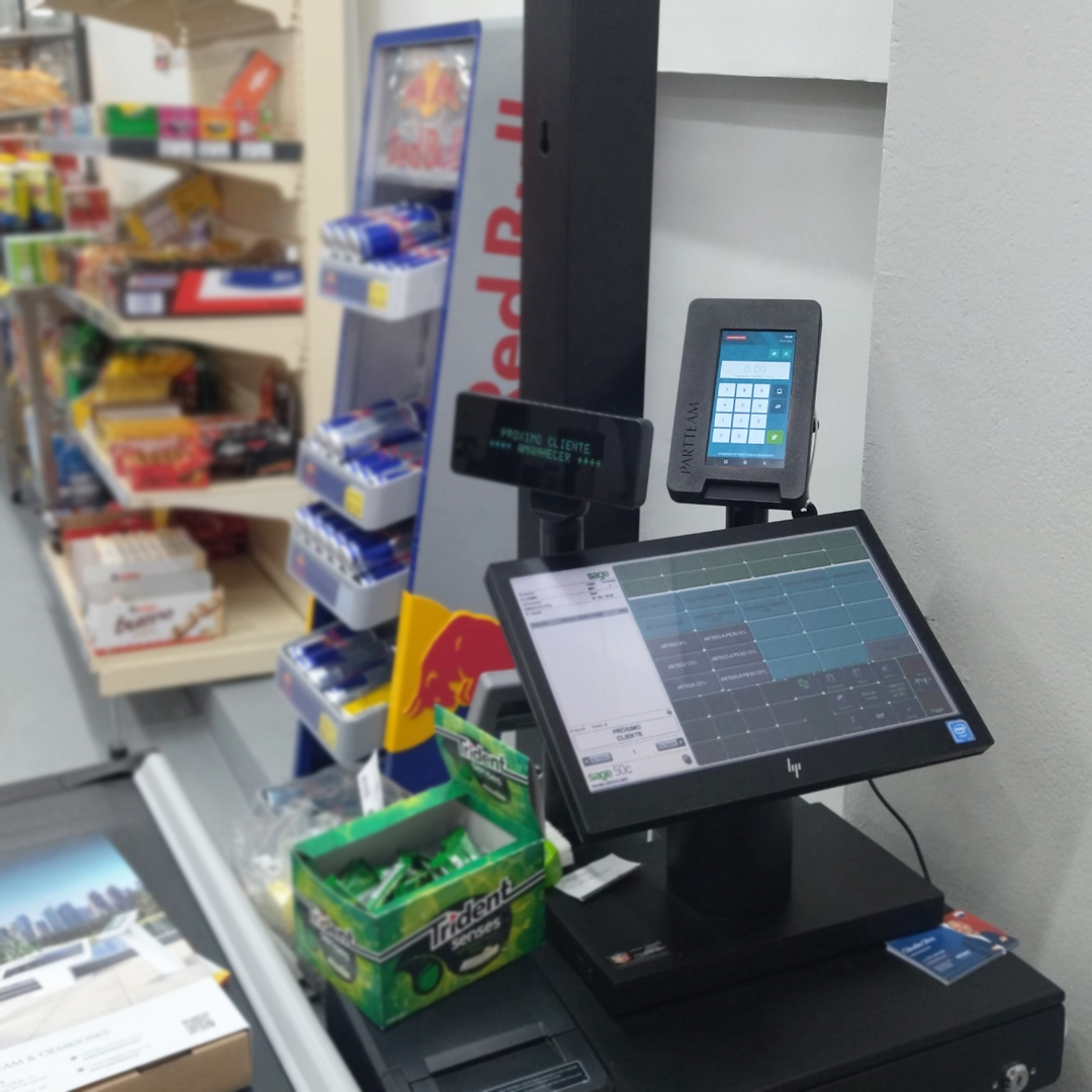 At the forefront of technology, Supermercado Amanhecer relies on Casharmour CH2, a PARTTEAM & OEMKIOSKS solution