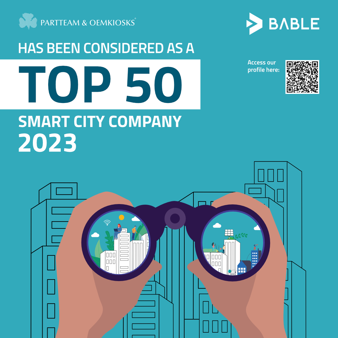 PARTTEAM & OEMKIOSKS is elected TOP 50 Smart City Companies to Watch in 2023