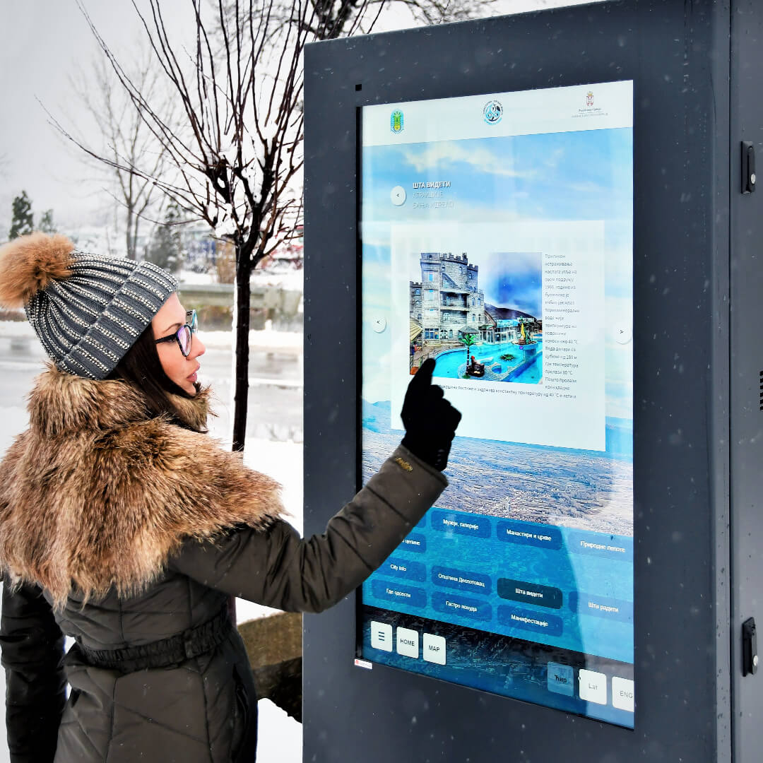 City of Petrovac, Serbia, relies on PARTTEAM & OEMKIOSKS Digital Billboards to promote local multimedia content