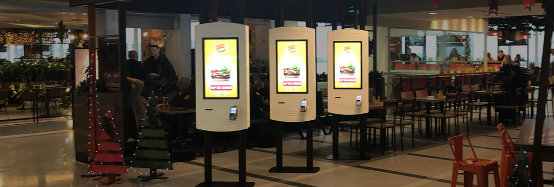 Self-service Kiosks for Restaurants (QSR)