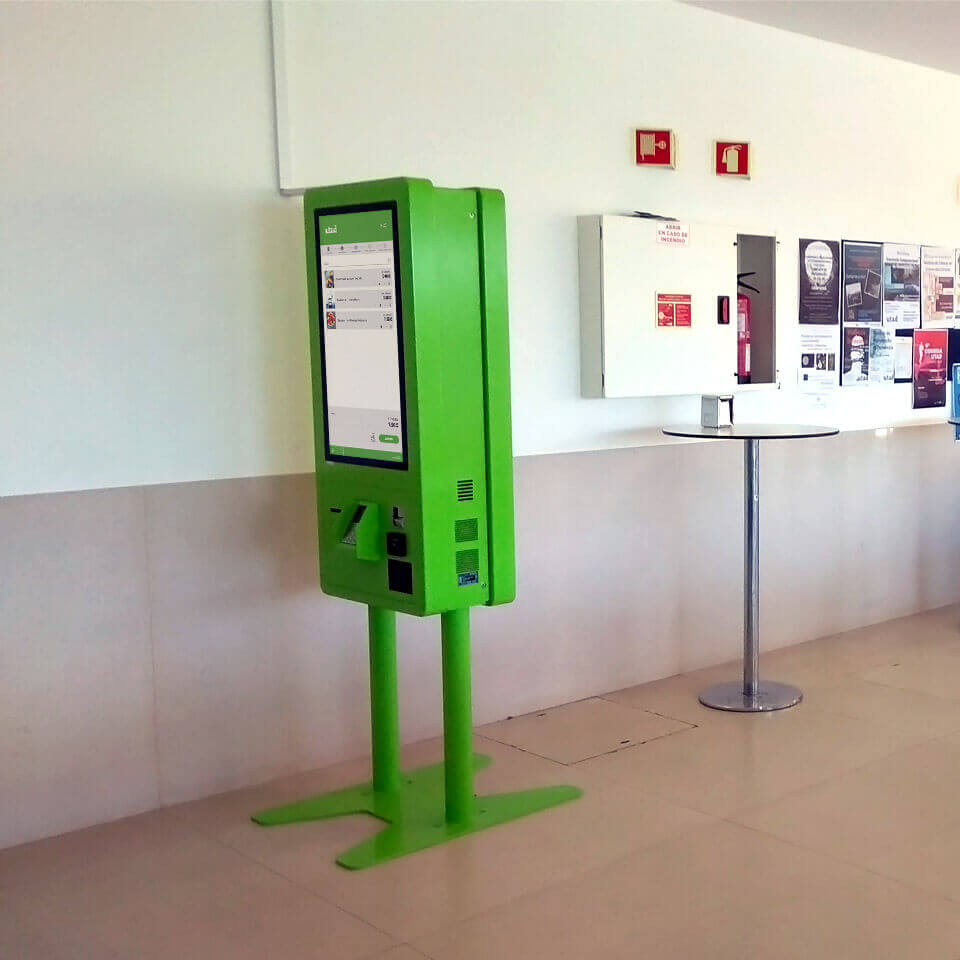 Self-Service Catering Kiosks for University of Trás-os-Montes and Alto Douro - PARTTEAM & OEMKIOSKS